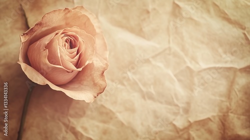 Vintage Parchment Paper Background with Warm Tones