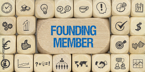 Tableau sur toile Founding Member