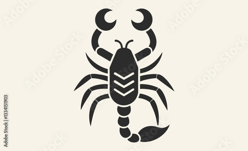 Scorpion icon vector illustration, scorpion, scorpion icon vector, scorpion tattoo. vector illustration  