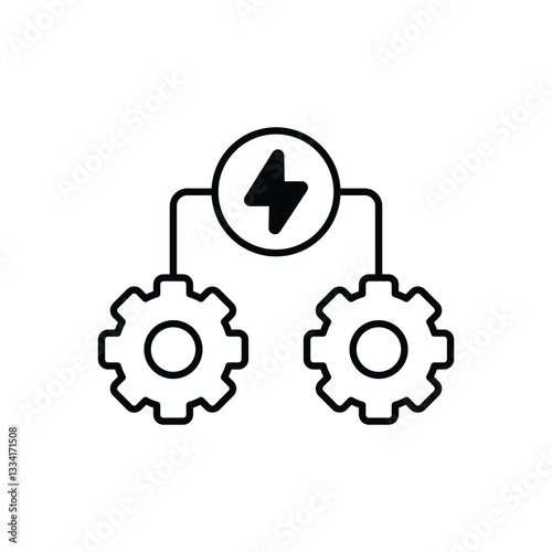 Electrical vector icon 