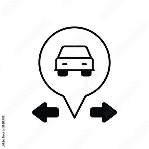 Car vector icon 