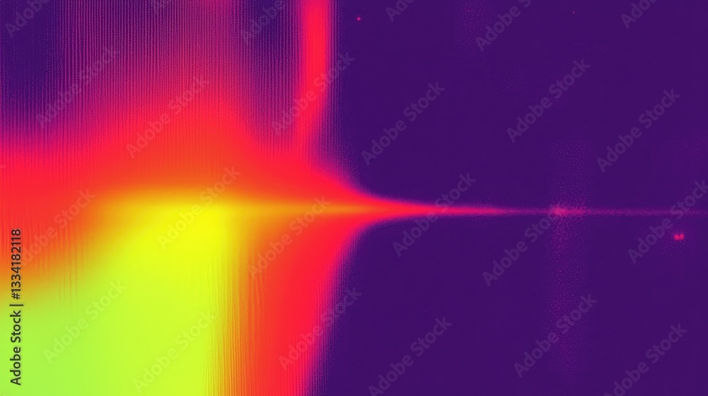 Obraz premium Vibrant colors and light create an abstract visual composition