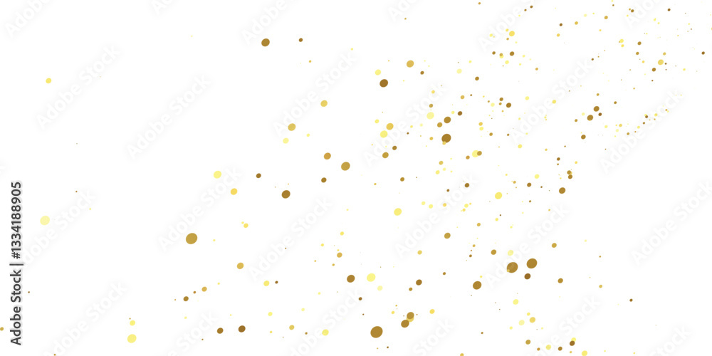 Elegant Golden Glitter Dots and Sparkling Confetti Glowing Against a Transparent Background, Adding a Touch of Glamour and Shine to Your Special Occasions Elegant Golden Glitter Dots and Sparkling Confetti Glowing Against a Transparent Background, Adding a Touch of Glamour and Shine to Your Special Occasions