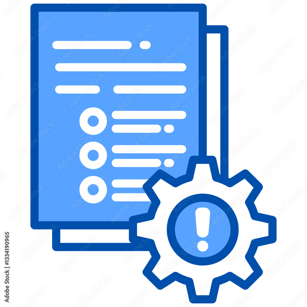 Risk Management icon in Blue Color Style. Simple Vector Design. Simple Vector Flat Icon Risk Management icon in Blue Color Style. Simple Vector Design. Simple Vector Flat Icon