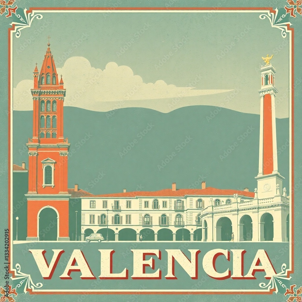 Obraz premium poster of valencia