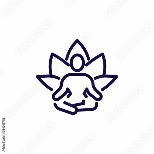 ground relax icon sign vector