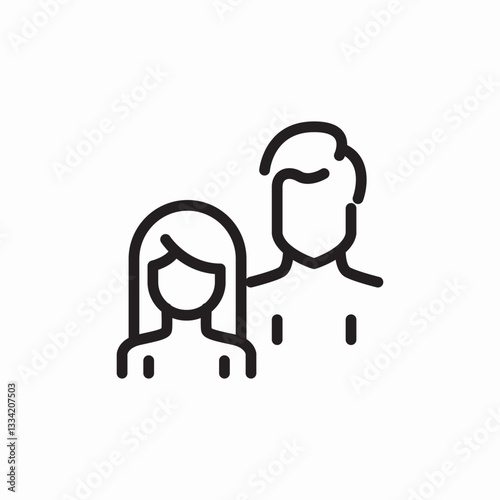 team union icon sign vector