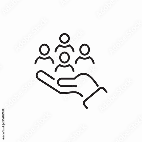 work environment icon sign vector
