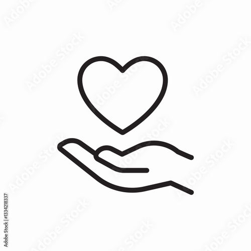 heart health care icon sign vector