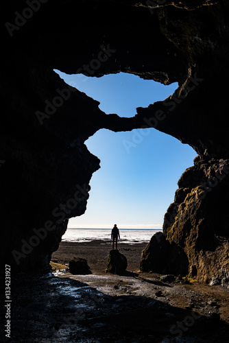 Iceland - island - Hjörleifshöfði Cave - Gígjagjá - Yoda cave