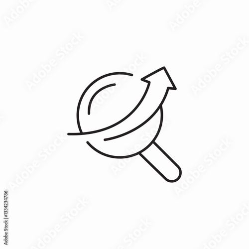 advanced search icon sign vector