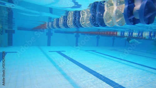 swimming pool in hotel