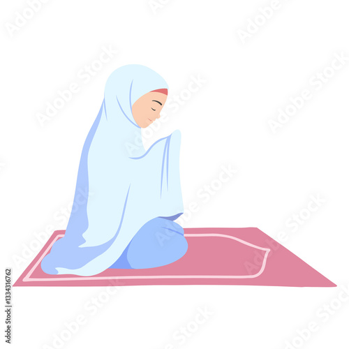 woman praying