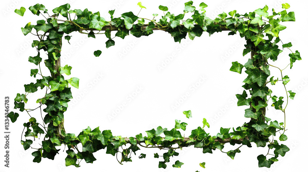 Overgrown ivy creates wild and untamed frame, showcasing vibrant green vines that evoke sense of nature beauty and resilience Overgrown ivy creates wild and untamed frame, showcasing vibrant green vines that evoke sense of nature beauty and resilience