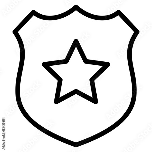 Police Badge Icon
