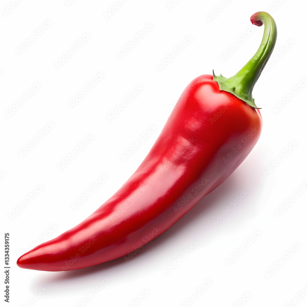 red chilli isolated on white red chilli isolated on white