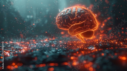 Wallpaper Mural Artificial Intelligence Machine Learning Concept Brain Business Minimalistic Perfect Focus Torontodigital.ca