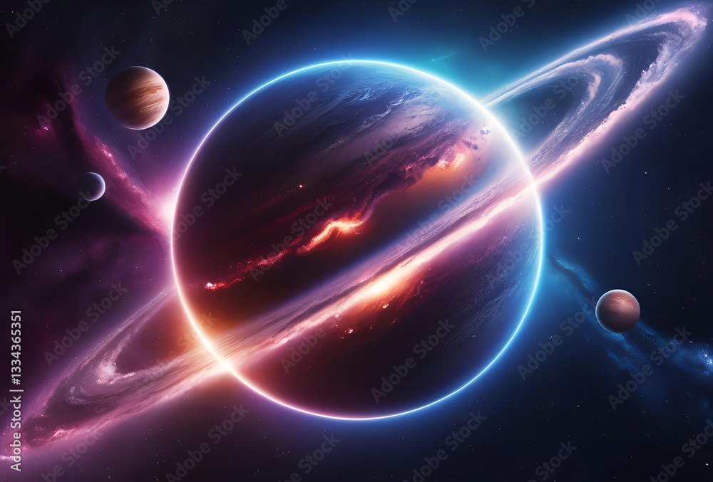 Obraz premium planet in space