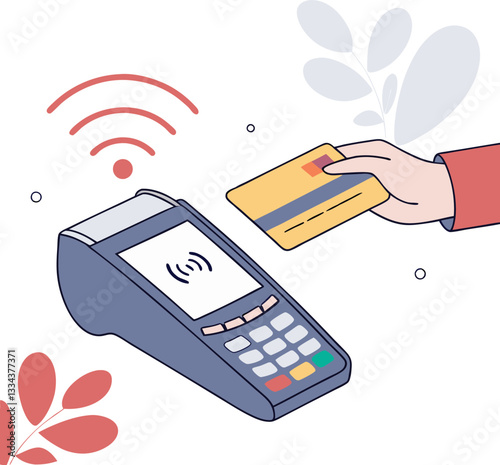 Digital payment and contactless transaction concept