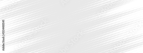 Wallpaper Mural Dot white gray wave light technology texture background. Abstract big data digital concept. Torontodigital.ca