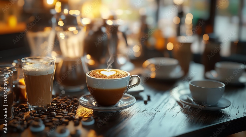 Daily coffee consumption 