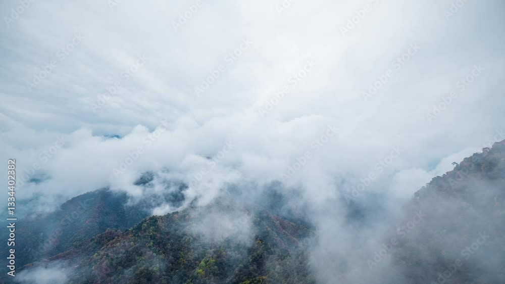 clouds in the mountains clouds in the mountains