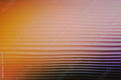 Abstract image showing horizontal lines with different colors and shading