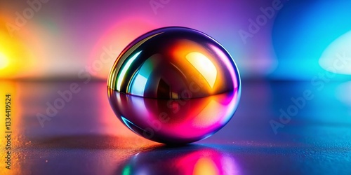 Close-up Shiny Surface Reflection Minimalist Abstract Background