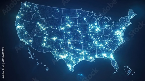 Dynamic Interactive Visualized Risk Assessment Tool Designed as an AR Style Map with High Resolution Showing Spatial Data Distribution Across the United States