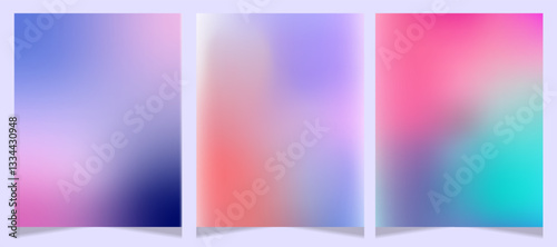 Color gradient background, abstract orange grain gradation texture, vector pink noise texture blur abstract background. Vector Illustration