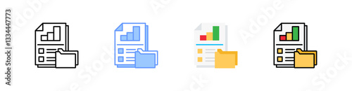 Project Documentation Multistyle Icon Sheet