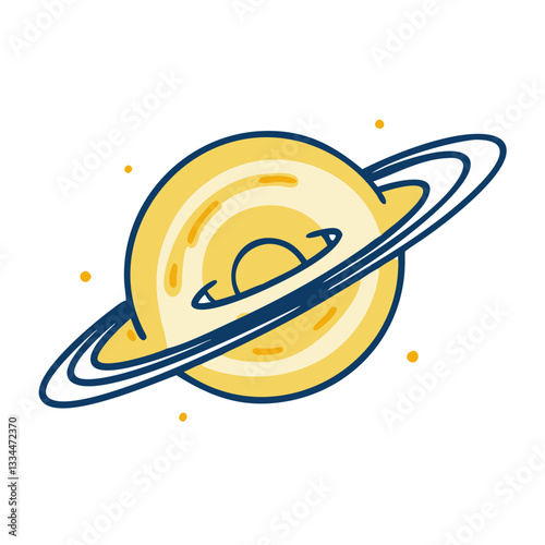 Black hole with rotating accretion disk and gravitational lensing