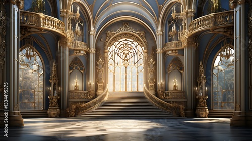 Grand Ballroom: A Majestic Palace Interior