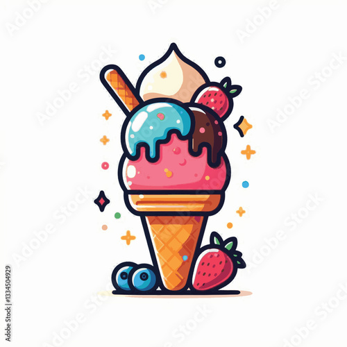 ice cream, dessert, food, background, cream, cold, sweet, ice, creamy, summer, chocolate, flavor, delicious, vanilla, dairy, frozen, gelato, closeup, tasty, isolated, fresh, strawberry, waffle, textur