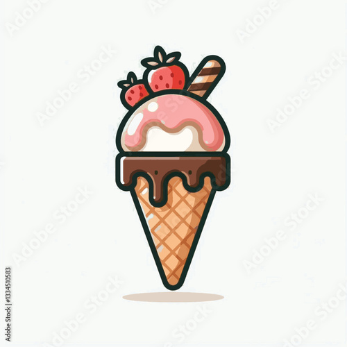 ice cream, dessert, food, background, cream, cold, sweet, ice, creamy, summer, chocolate, flavor, delicious, vanilla, dairy, frozen, gelato, closeup, tasty, isolated, fresh, strawberry, waffle, textur
