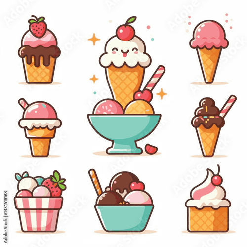 ice cream, dessert, food, background, cream, cold, sweet, ice, creamy, summer, chocolate, flavor, delicious, vanilla, dairy, frozen, gelato, closeup, tasty, isolated, fresh, strawberry, waffle, textur