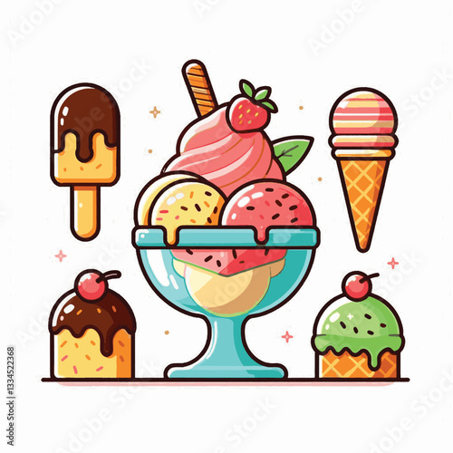 ice cream, dessert, food, background, cream, cold, sweet, ice, creamy, summer, chocolate, flavor, delicious, vanilla, dairy, frozen, gelato, closeup, tasty, isolated, fresh, strawberry, waffle, textur