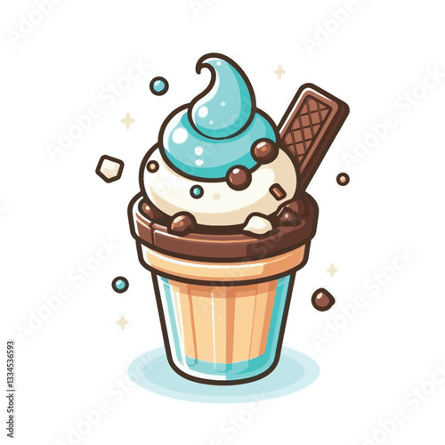 ice cream, dessert, food, background, cream, cold, sweet, ice, creamy, summer, chocolate, flavor, delicious, vanilla, dairy, frozen, gelato, closeup, tasty, isolated, fresh, strawberry, waffle, textur