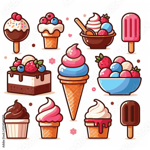 ice cream, dessert, food, background, cream, cold, sweet, ice, creamy, summer, chocolate, flavor, delicious, vanilla, dairy, frozen, gelato, closeup, tasty, isolated, fresh, strawberry, waffle, textur