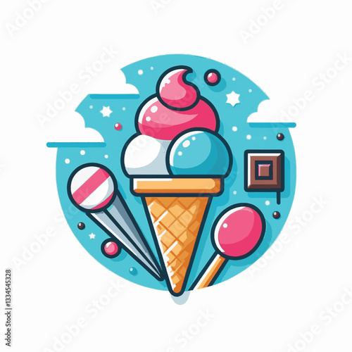 ice cream, dessert, food, background, cream, cold, sweet, ice, creamy, summer, chocolate, flavor, delicious, vanilla, dairy, frozen, gelato, closeup, tasty, isolated, fresh, strawberry, waffle, textur