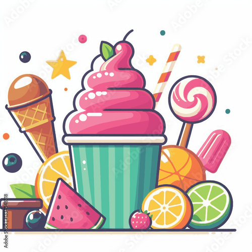 ice cream, dessert, food, background, cream, cold, sweet, ice, creamy, summer, chocolate, flavor, delicious, vanilla, dairy, frozen, gelato, closeup, tasty, isolated, fresh, strawberry, waffle, textur