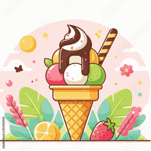 ice cream, dessert, food, background, cream, cold, sweet, ice, creamy, summer, chocolate, flavor, delicious, vanilla, dairy, frozen, gelato, closeup, tasty, isolated, fresh, strawberry, waffle, textur
