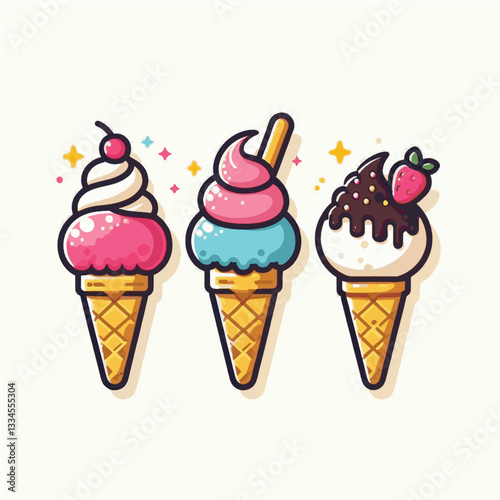 ice cream, dessert, food, background, cream, cold, sweet, ice, creamy, summer, chocolate, flavor, delicious, vanilla, dairy, frozen, gelato, closeup, tasty, isolated, fresh, strawberry, waffle, textur