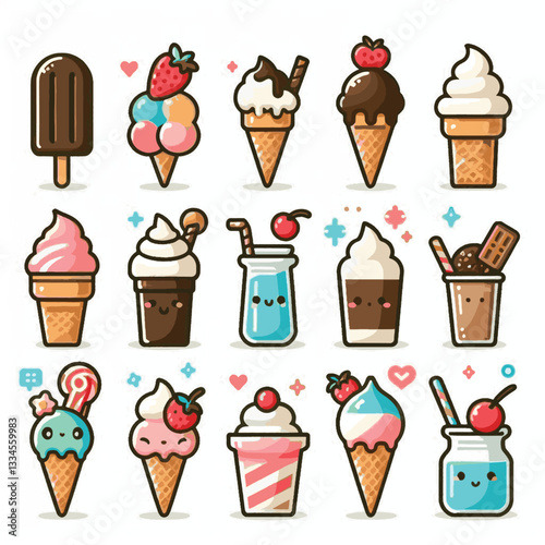ice cream, dessert, food, background, cream, cold, sweet, ice, creamy, summer, chocolate, flavor, delicious, vanilla, dairy, frozen, gelato, closeup, tasty, isolated, fresh, strawberry, waffle, textur