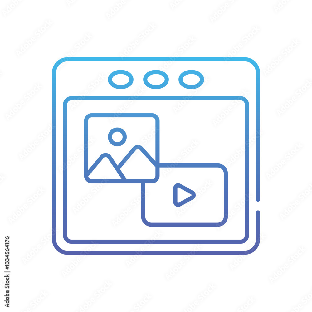 Content Vector icon Content Vector icon