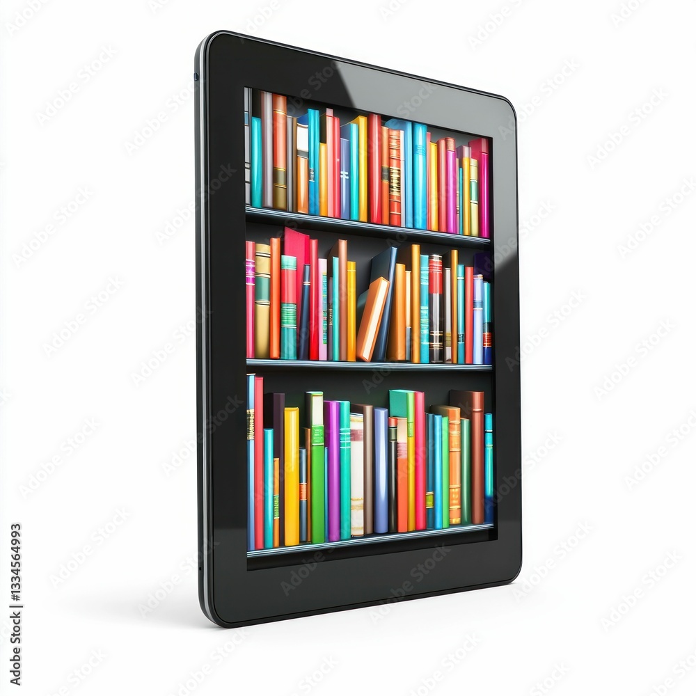 Bookshelf on a Tablet Bookshelf on a Tablet