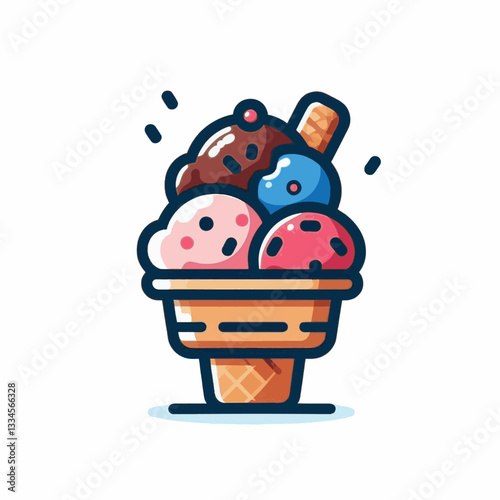 ice cream, dessert, food, background, cream, cold, sweet, ice, creamy, summer, chocolate, flavor, delicious, vanilla, dairy, frozen, gelato, closeup, tasty, isolated, fresh, strawberry, waffle, textur