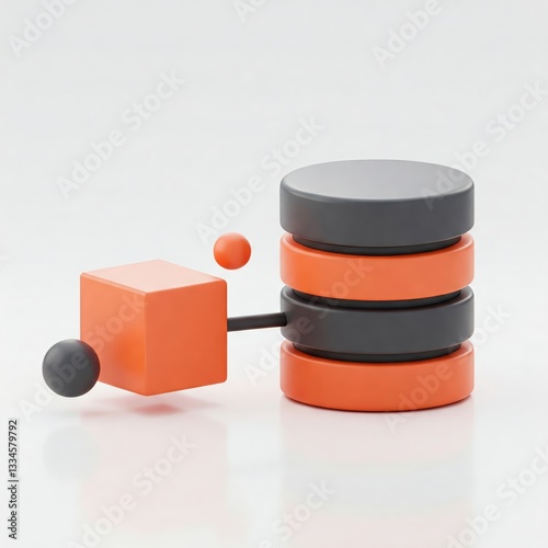 Database. Computer data management