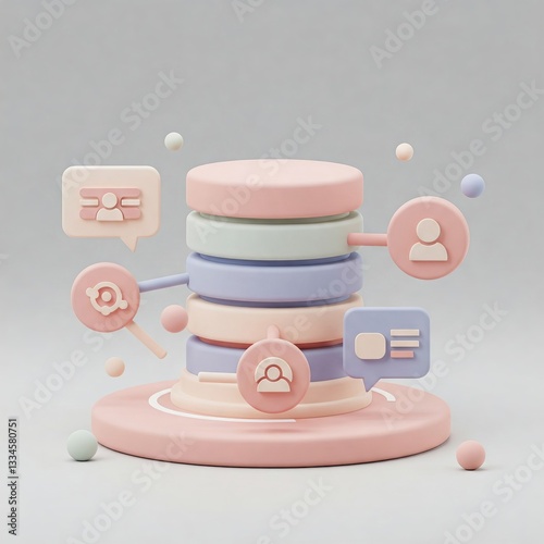 Database. Computer data management