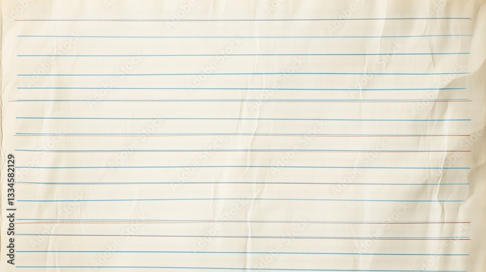 Fototapeta premium lined notebook paper texture background